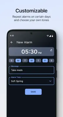 Simple Alarm Clock Free android App screenshot 5